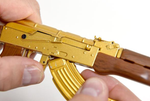 Goatguns Mini AK47 GOLD - Die Cast Model Toy