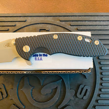 Load image into Gallery viewer, Rick Hinderer XM-18 3.5″ Recurve Tri-Way Working finish Black G10 Folding Knife
