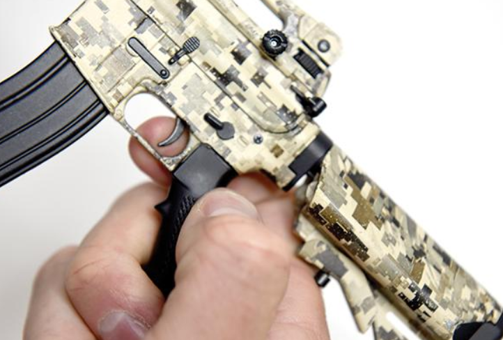 Goatguns Mini AR15 Camoflauge - Die Cast Model Toy
