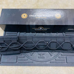 Spartan Blades Moros Black Combat Utility 5.25" Fixed Knife with Black MOLLE Sheath SB53BKBKNLBK