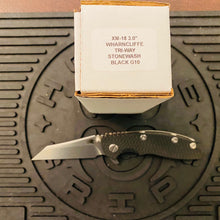 Load image into Gallery viewer, Rick Hinderer XM-18 3.0&quot; Wharncliffe Tri-Way Stonewash and Black G10 Folding Knife
