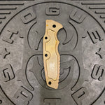 Rick Hinderer Eklipse Scale 3.5" Titanium Textured Stonewash Bronze