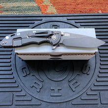 Load image into Gallery viewer, Rick Hinderer XM-18 3.5” Slicer Battle Black OD Green G10 Folding Knife
