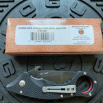 Spartan Ronin Shoto SFBL9BK Black G10 Karambit Folding Knife