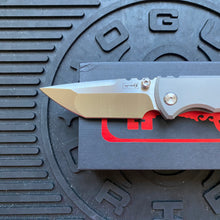 Load image into Gallery viewer, Chaves Ultramar Redencion Street Framelock 3.25&quot; TANTO M390, Titanium Handles, Folding Knife
