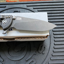 Load image into Gallery viewer, Rick Hinderer XM-18 3.5” Slicer Battle Black OD Green G10 Folding Knife

