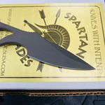 Spartan Blades SB2BK Enyo Neck Knife, Black, 2-11/16" S35VN Drop Point Blade, Black Kydex Sheath