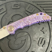 Load image into Gallery viewer, Spartan Blades Harsey Folder - Plague Doctor PURPLE Special Edition Knife
