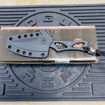 Spartan Blades Enyo Inside Waist Band/Neck Knife 2 11/16" PVD - Tungsten DLC Knife SBBL2BK