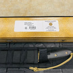 Spartan Blades Moros Flat Dark Earth Combat Utility 5.25" Fixed Knife with Black Molle Sheath SB53DEBKNLBK