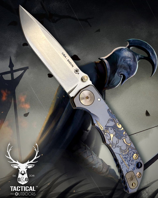 Spartan Blades Harsey Folder - Spartan Babe - 2021 Special Edition