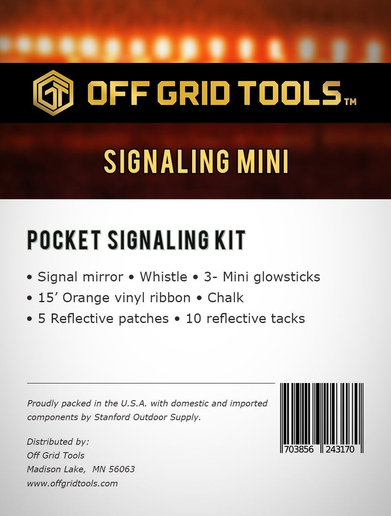Offgrid Tools SIGNALING MINI - POCKET SIGNALING KIT